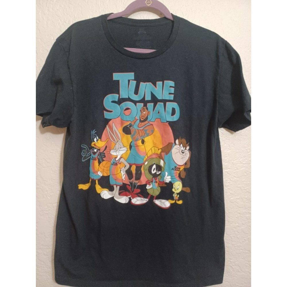 Tune Squad T shirt Men’s LARGE Space Jam Looney Tunes Lebron BUGS TWEETY